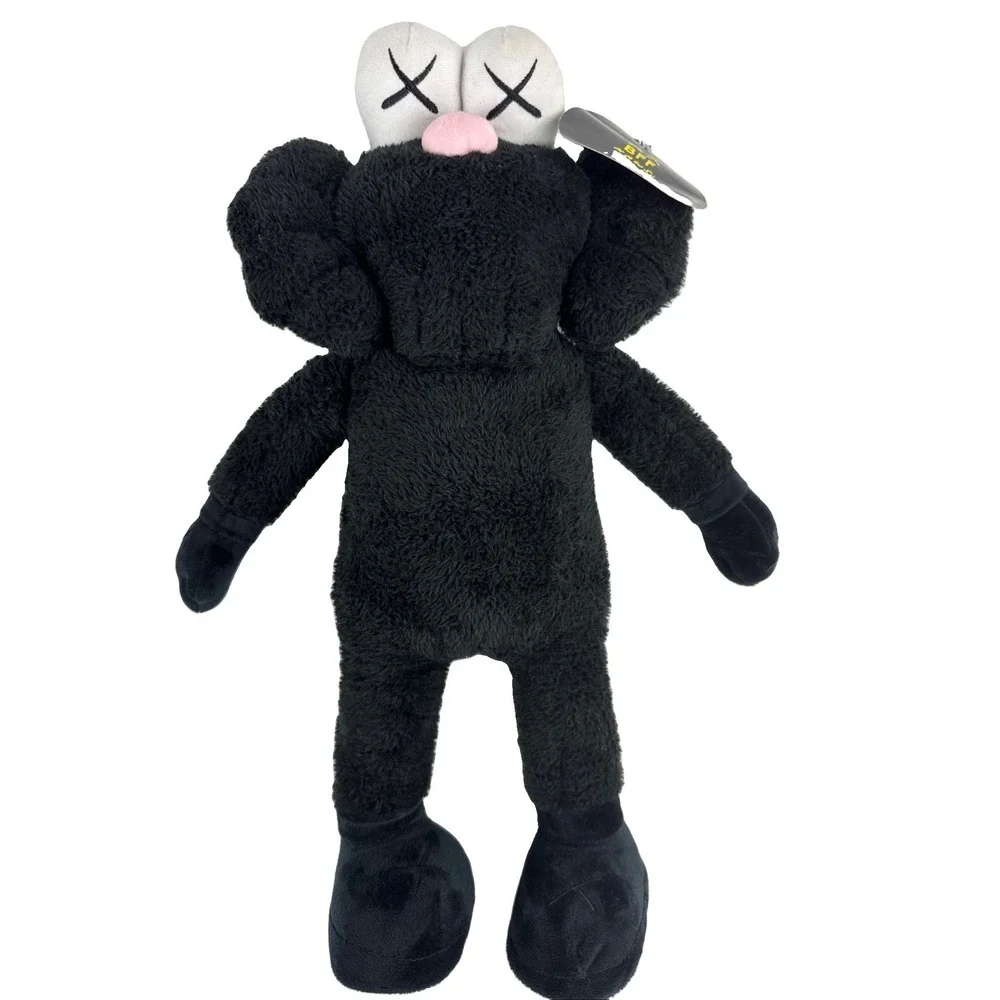 KAWS BFF Black Plush 17 Inch Figure Toy 2016 Limited Edition AllRightsReserved
